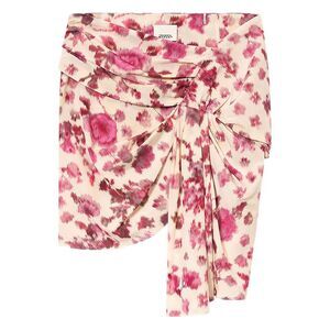 Isabel Marant Women Ovia Printed Silk Skirt